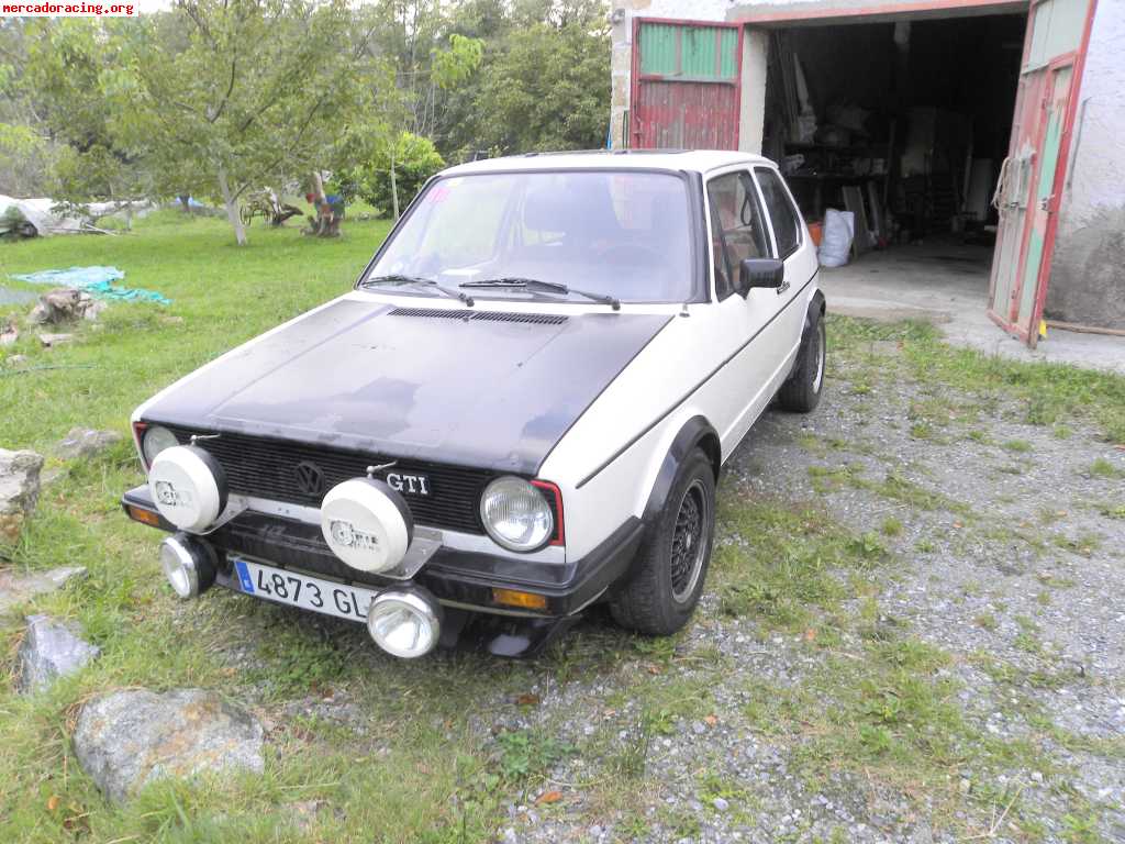 Vendo golf gti 1800 año 82 prepararado rallys reguraridad