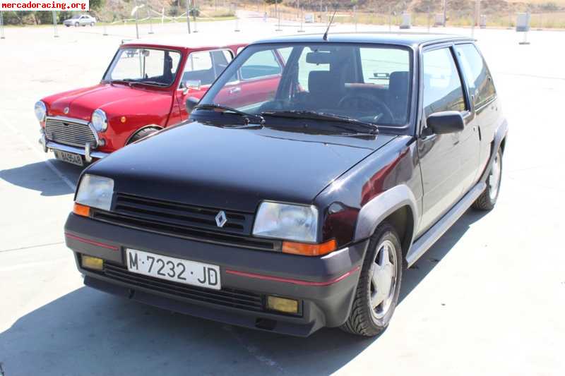 Renault supercinco gt turbo fase 2 negro