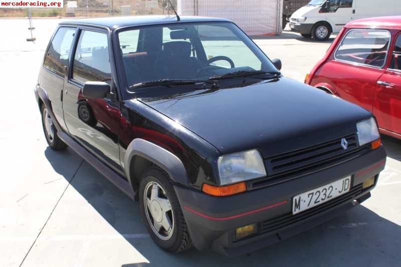 Renault supercinco gt turbo fase 2 negro