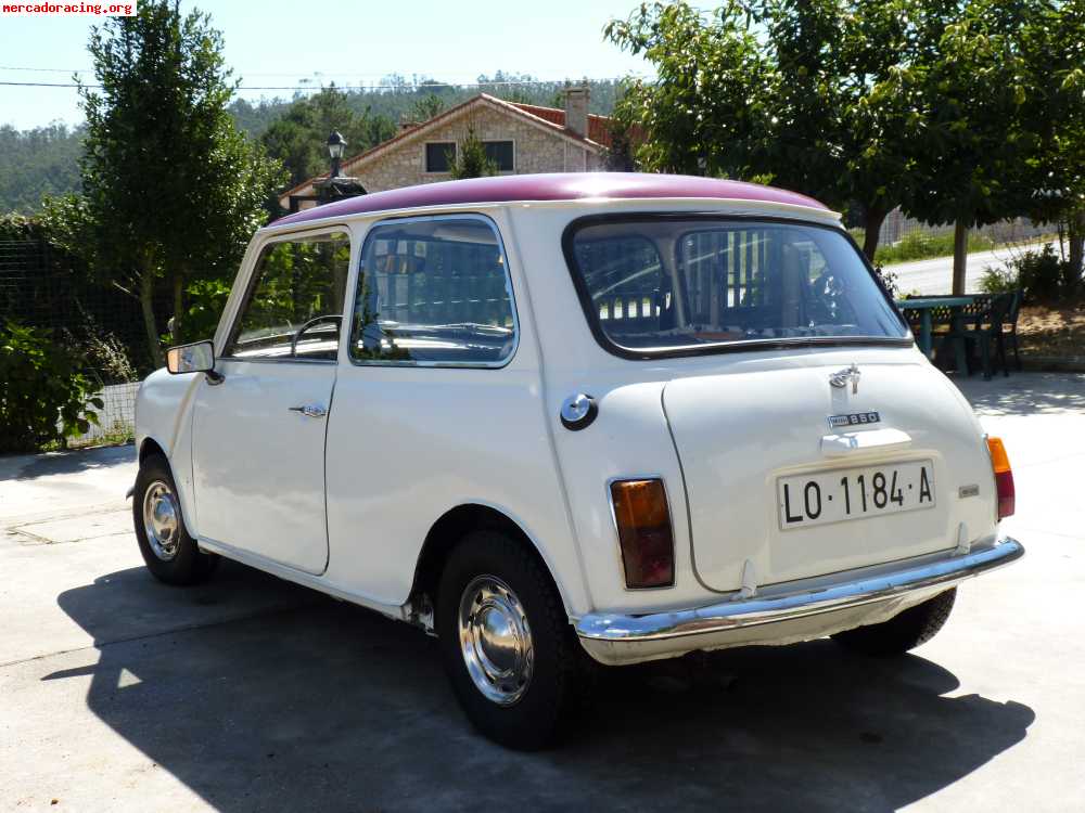 Mini 850 deluxe 1972 4500 euros