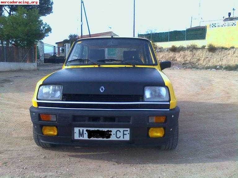 Renault 5 copa atmosferico, año 1977 , español