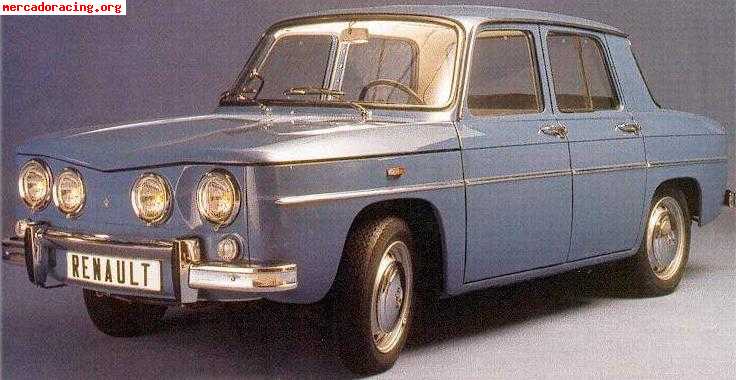 Compro renault 8 (para restaurar)