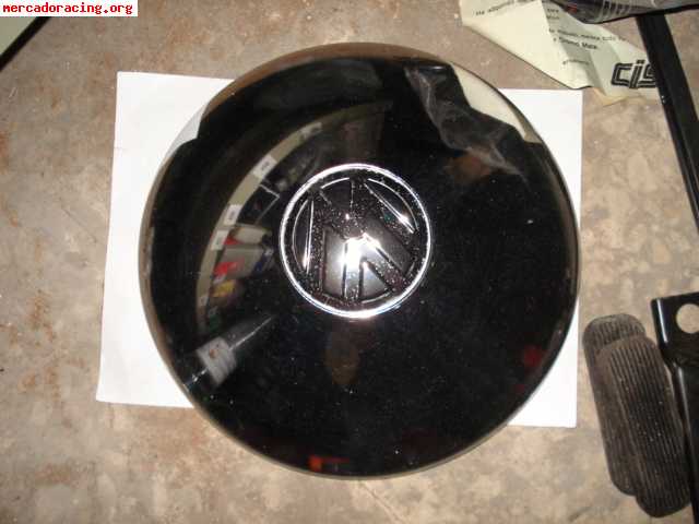 Tapacubos original y nuevo de vw beetle y  furgoneta tipo  t