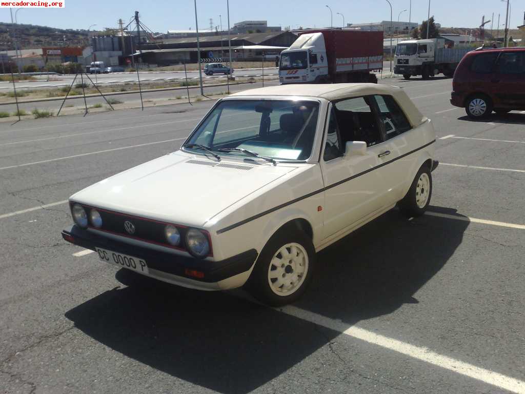 Volkswagen golf gli cabriolet
