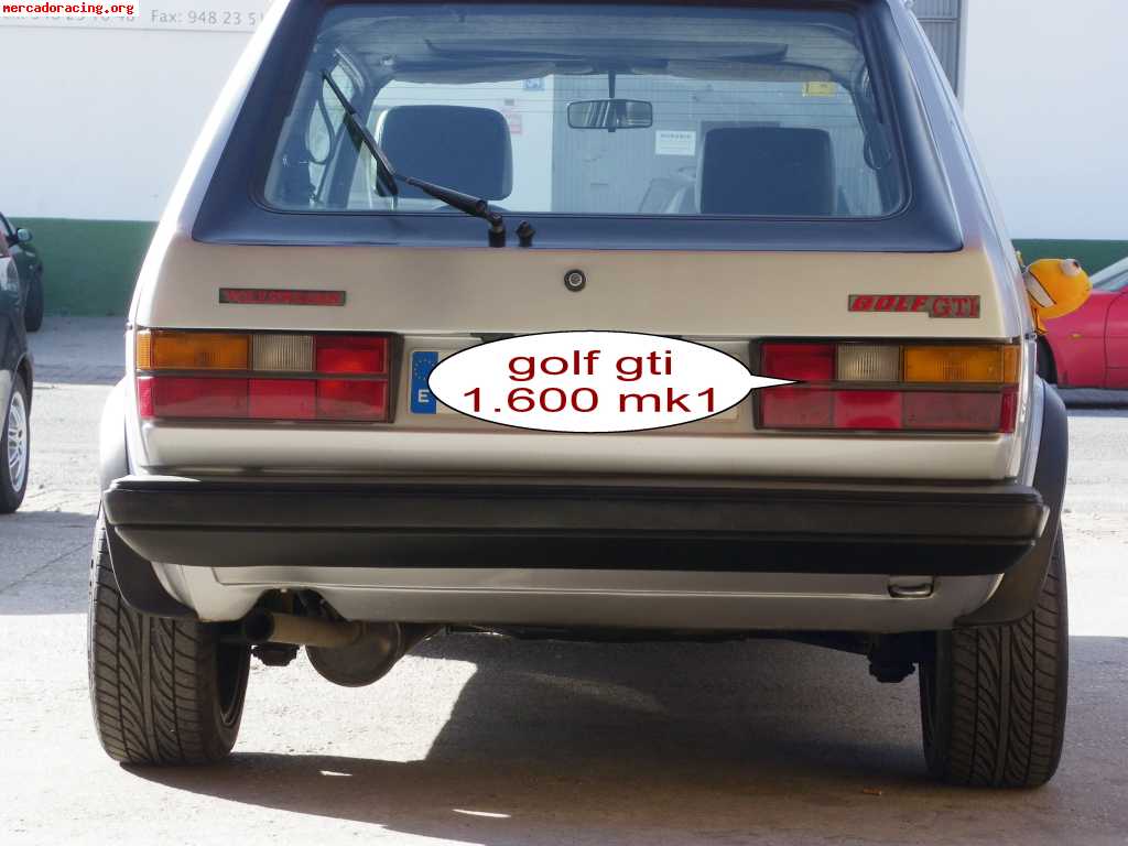 Vw golf gti--1.600cc--mk1----1982----