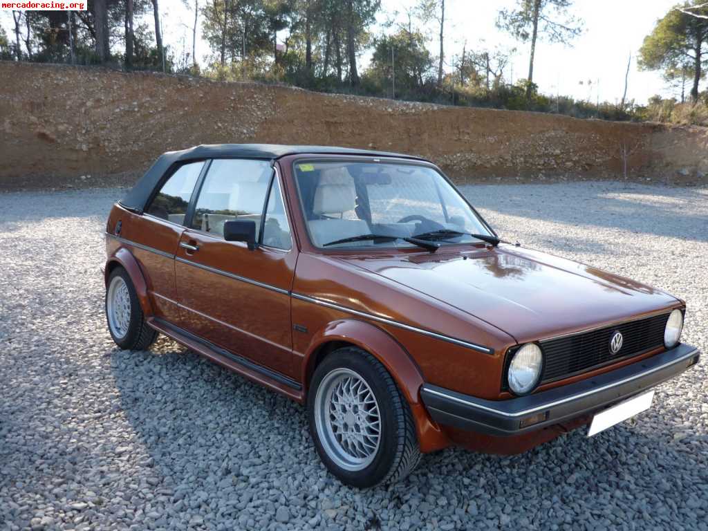 Volskwagen golf cabriolet karman de 1981