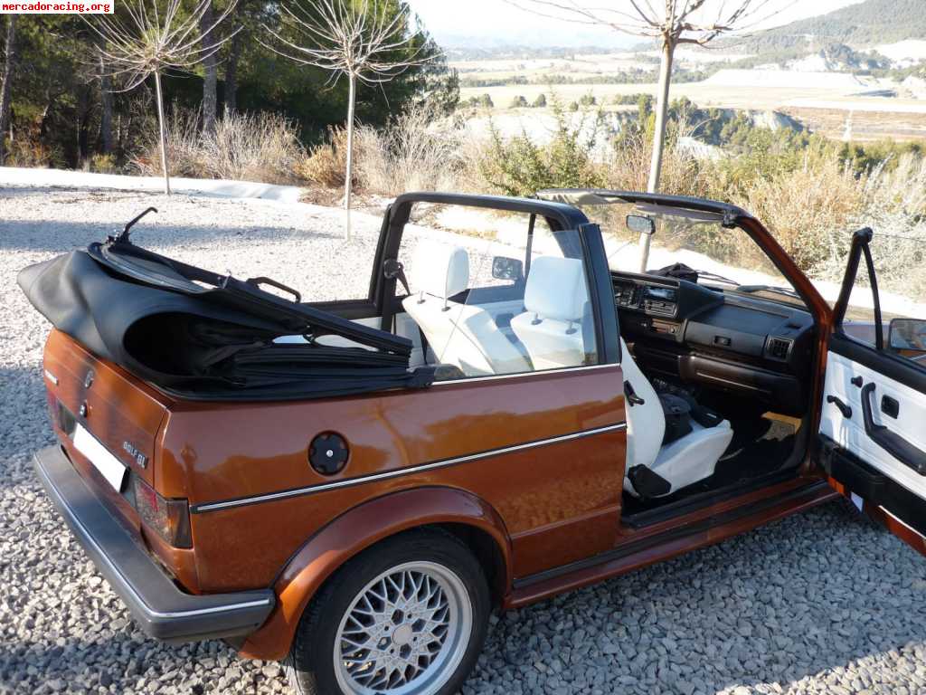 Volskwagen golf cabriolet karman de 1981