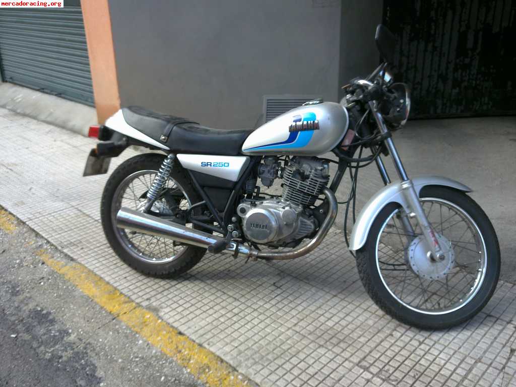 Yamaha sr 250 especial del 88