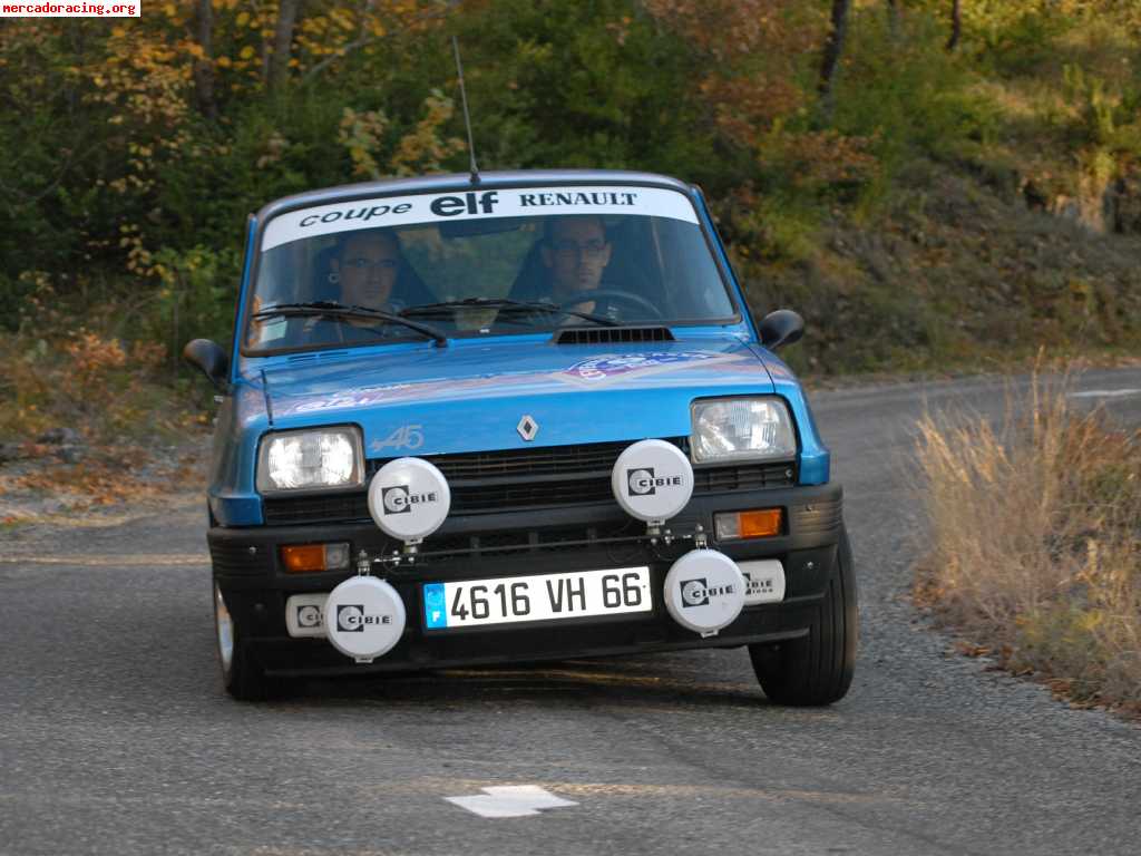 Renault 5 alpine atmosferico