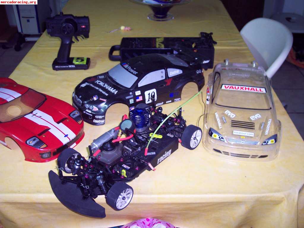 Coche radio control de competicion