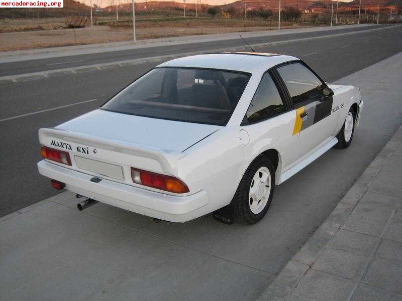 Vendo - opel manta gsi año 86