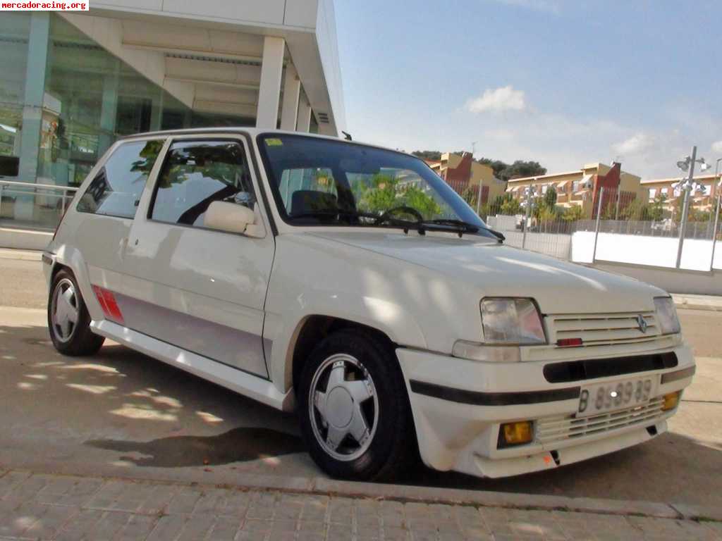 Estupendo renault supercinco gt turbo en venta