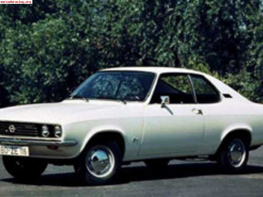 Se venden piezas varias de opel manta a