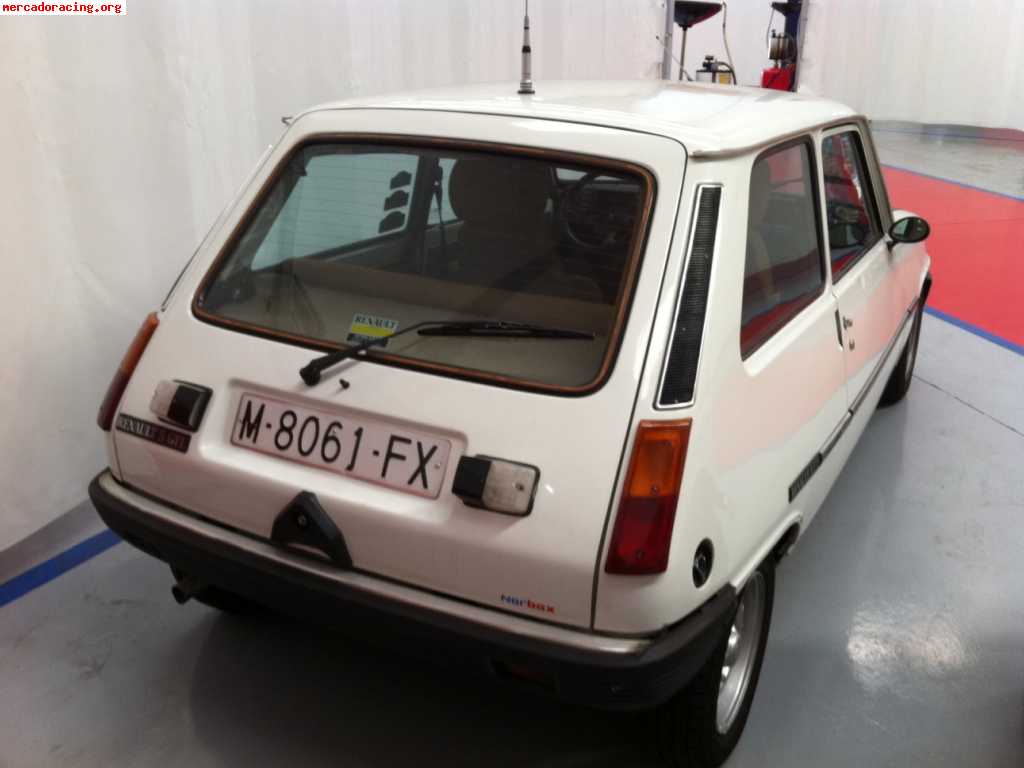 Renault 5 ¡impecable!