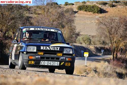 Renault 5 tx look copa preparado para regularidad