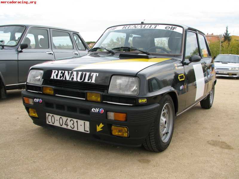 Renault 5 tx look copa preparado para regularidad