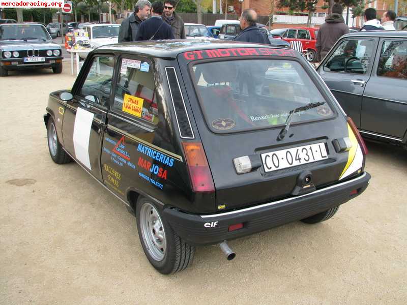 Renault 5 tx look copa preparado para regularidad