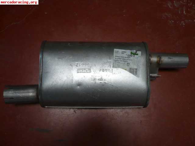 Silencioso de serie renault 5 alpine y alpine turbo