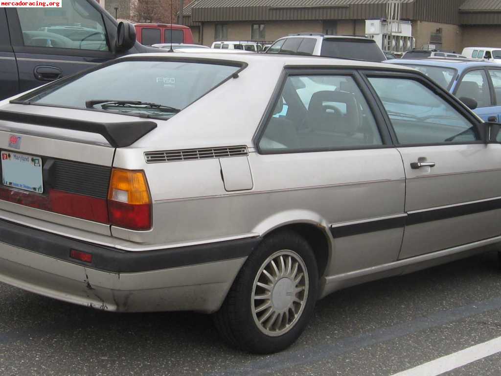 Vendo audi gt coupé 2.2 150cv año 1986