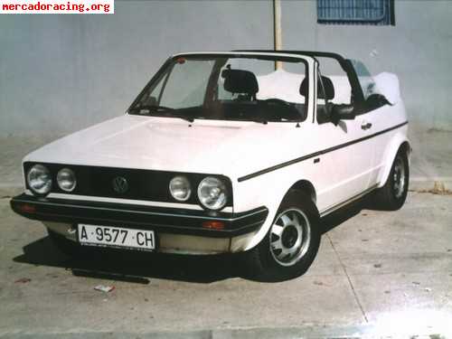 Golf cabrio mk1, acepto vespa primavera como parte pago