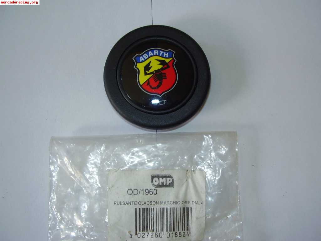 Filtro de aire abarth (usado) y claxon para volante omp abar