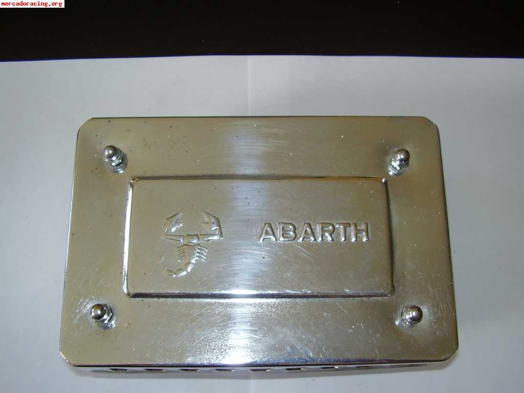 Filtro de aire abarth (usado) y claxon para volante omp abar