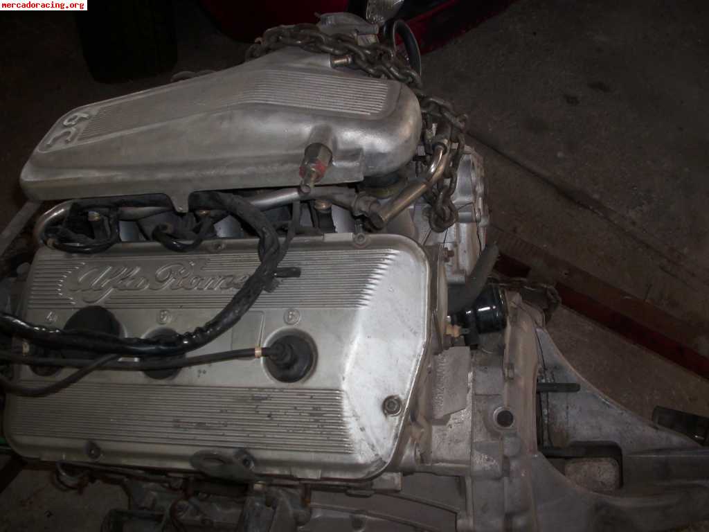 Motor alfa romeo gtv6 tres litros