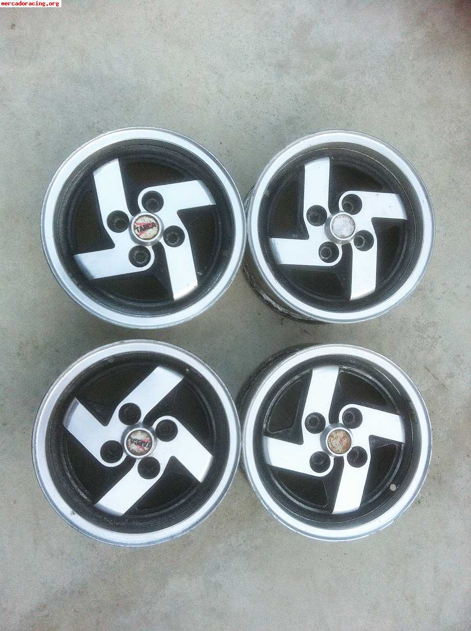Llantas targa 4x98 6 seat/simca