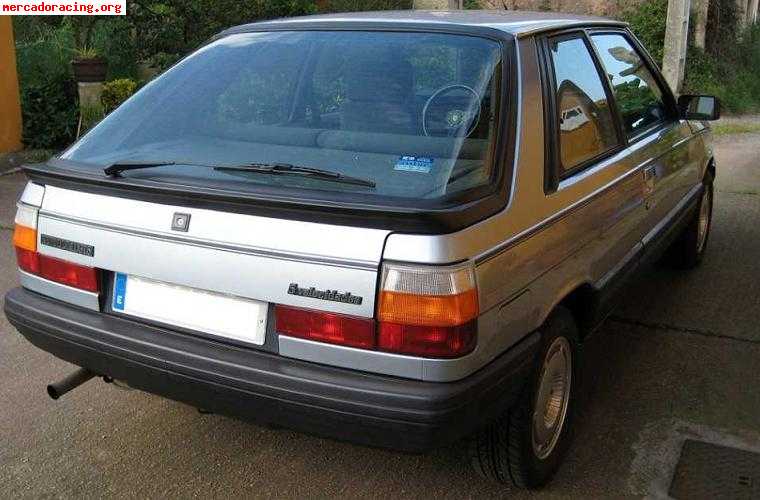 Renault 11gts 3p con 51000km