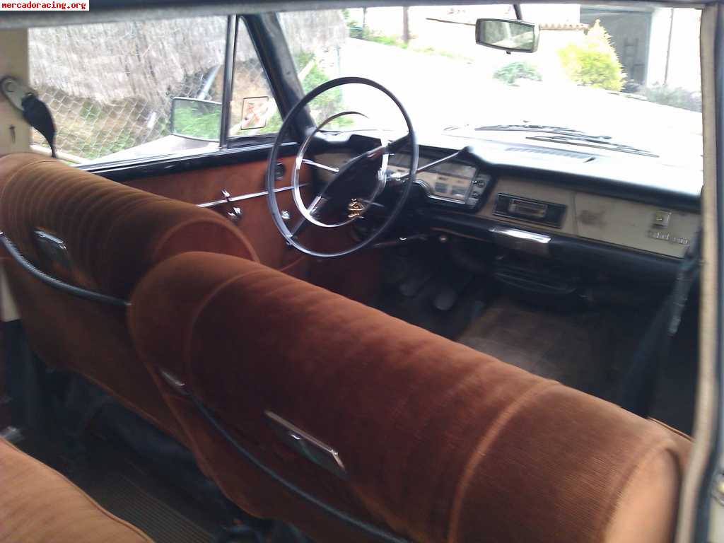 Vendo este seat 1500 de 1964 monofaro 3900 euros