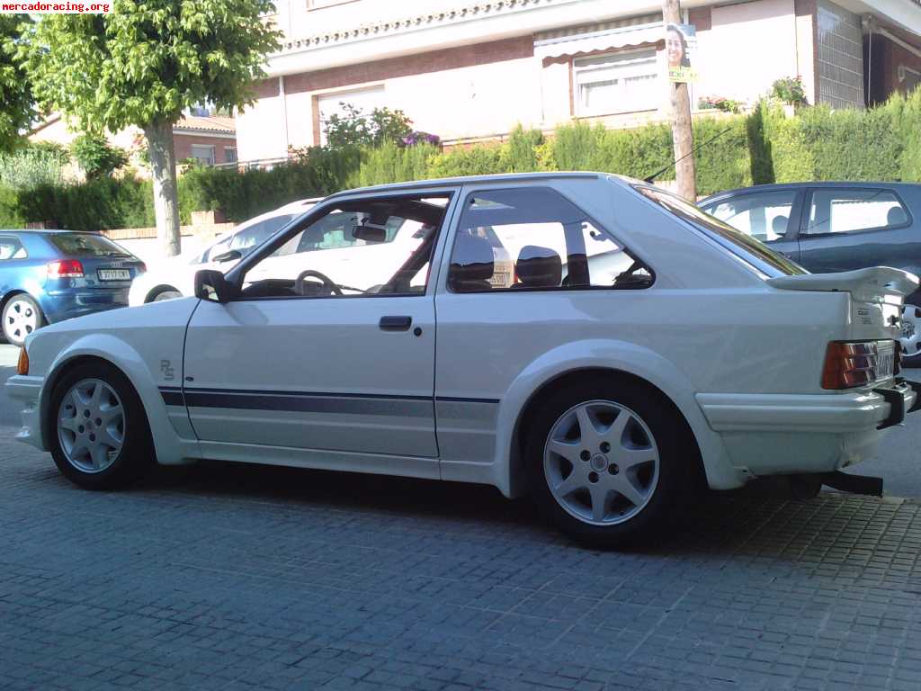 1ª serie escort rs turbo , año 86