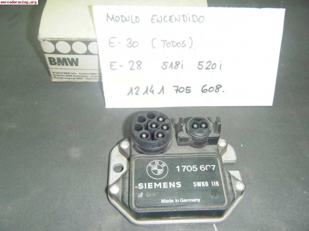 Modulo encendido electronico bmw