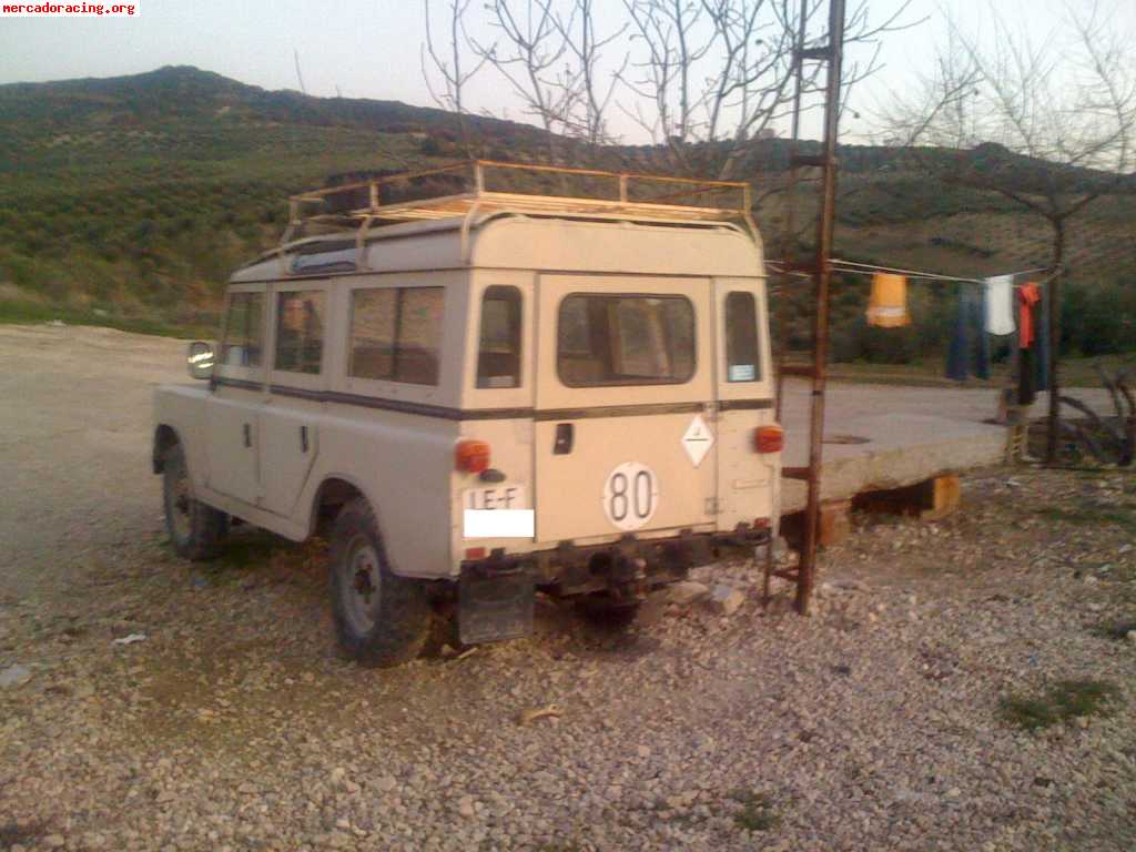 Land rover 109 especial