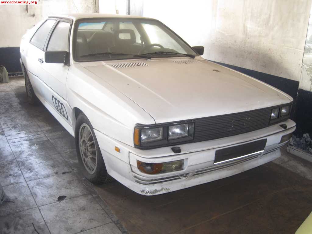 Se vende audi coupe quatro 200cv año 83 clasico