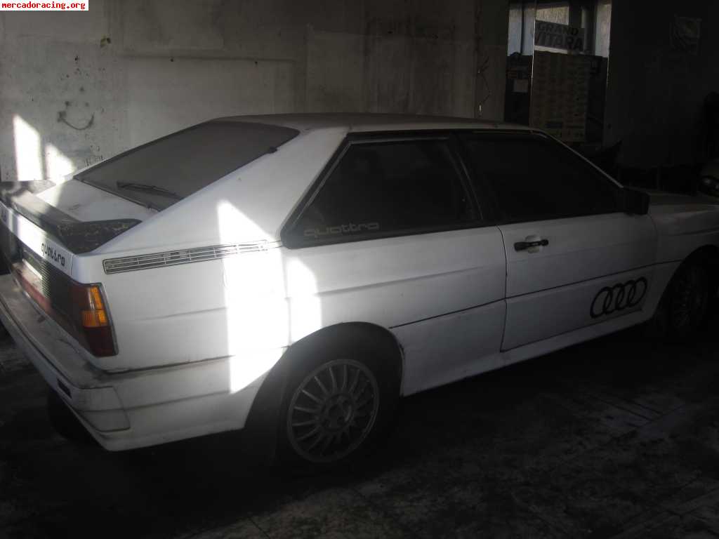 Se vende audi coupe quatro 200cv año 83 clasico