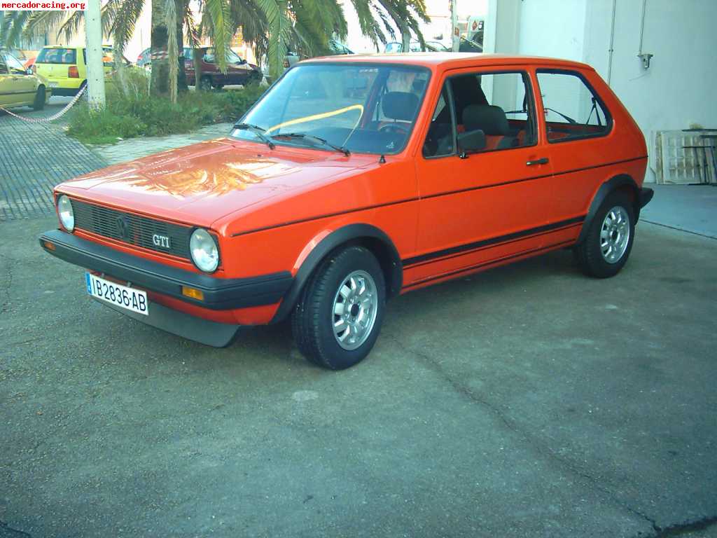 Se vende golf mk1 gti rabbit