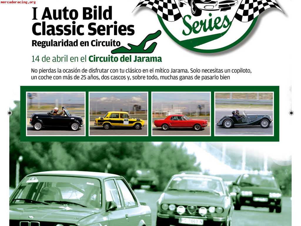 I auto bild classic series - 14 de abril - circuito del jara