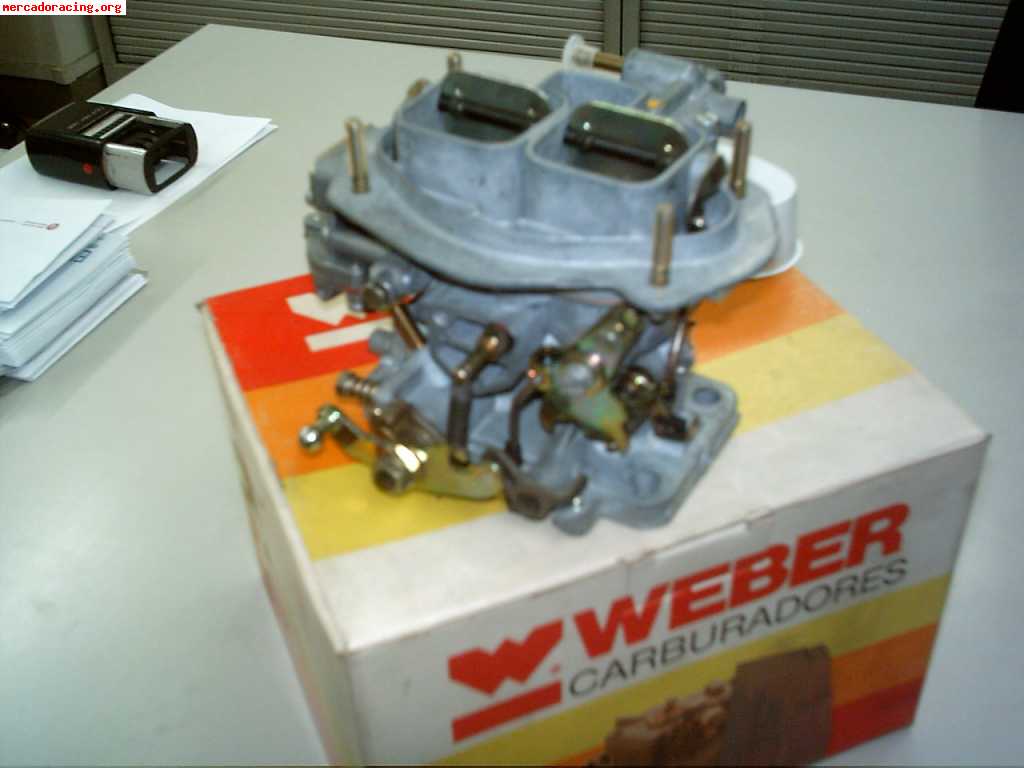 Vendo carburador para seat weber 34dms 