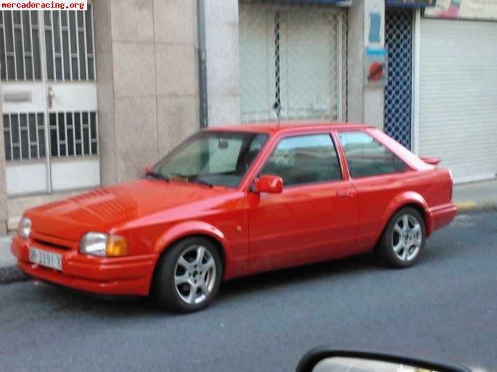 Cambio ford escort xr3i recien restaurado.