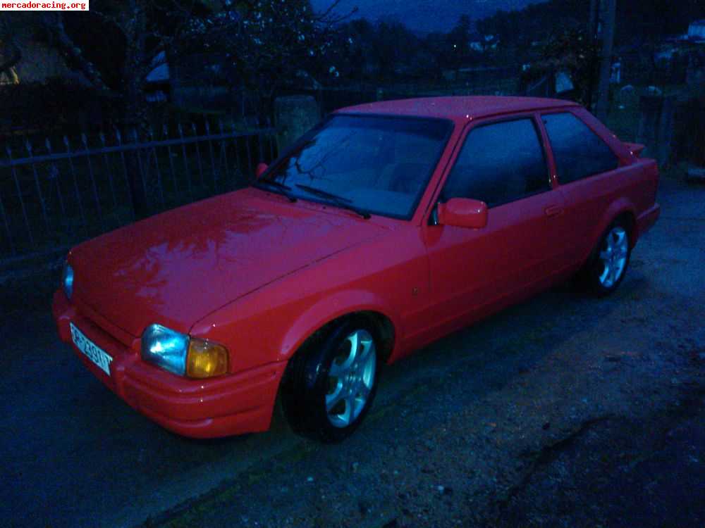 Cambio ford escort xr3i recien restaurado.