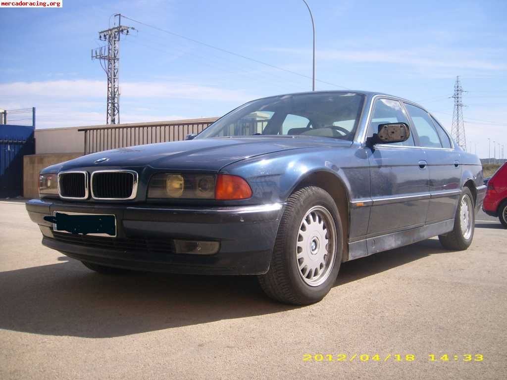 Bmw 730i e38 (1994) azul metalizado 273.700 kms     