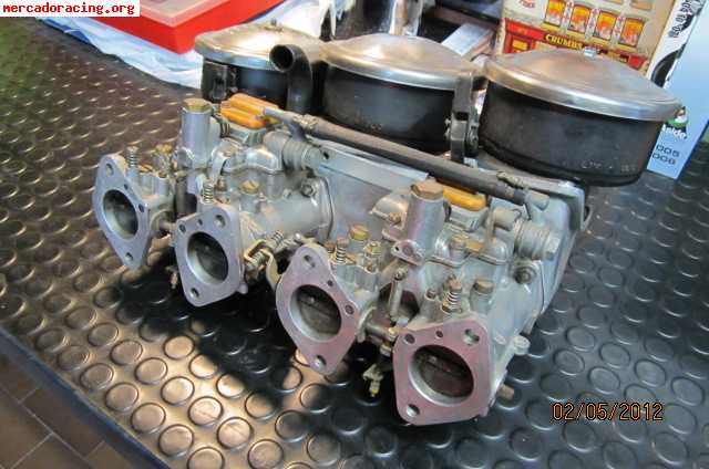 Equipo de doble carbuaddor del lorto 40 alfa romeo gtv y spi