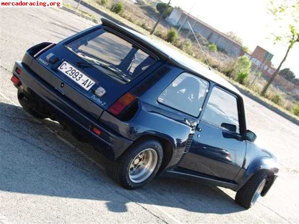 Vendo renault 5 turbo 2, modelo evolucion, uno de los 200 cr