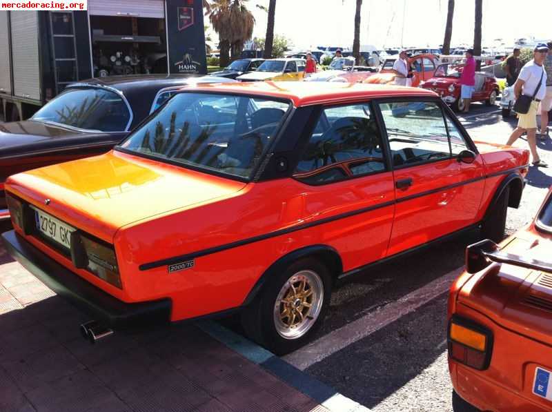 Vendi fiat 131 racing volumetrico año 1980 en perfecto estad