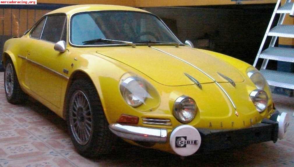 Renault alpine o dinalpin berlinette a110 1600 sx