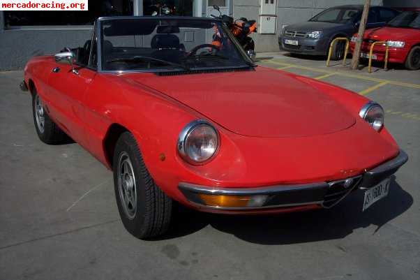 Alfa romeo spider veloce 2.0