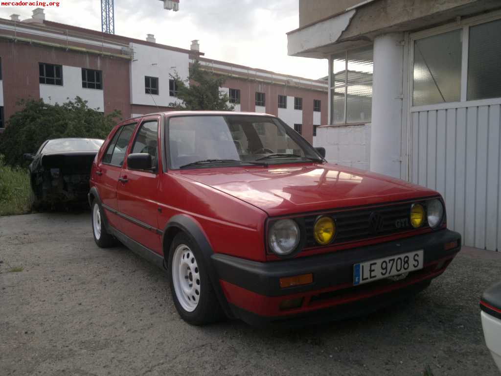 Se vende golf gti mk2 1.8 8v  5 puertas 1200 euros