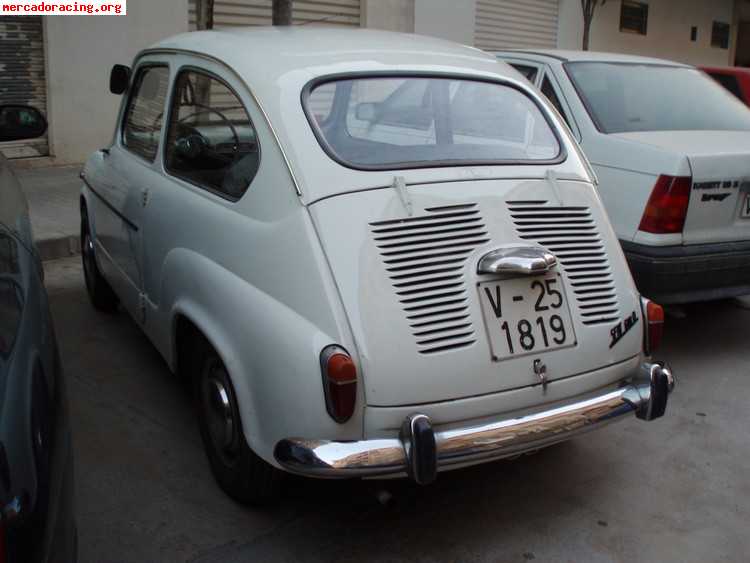 Seat 600d año 69 en 1400€ (un piston le falla)