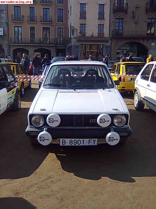 Vendo golf gti mk1 de rally