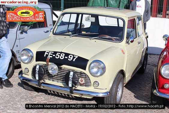 Austin mini 850 preparação downton replica ralie monte carlo